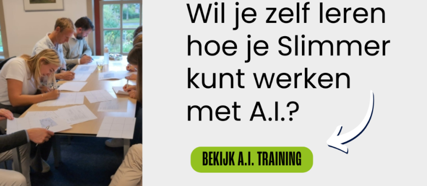 Slimmer werken met A.I.